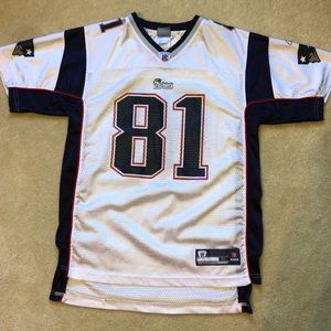 NFL Patriots Randy Moss Reebok #81 Youth Jersey